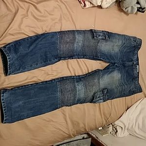 Biker jeans